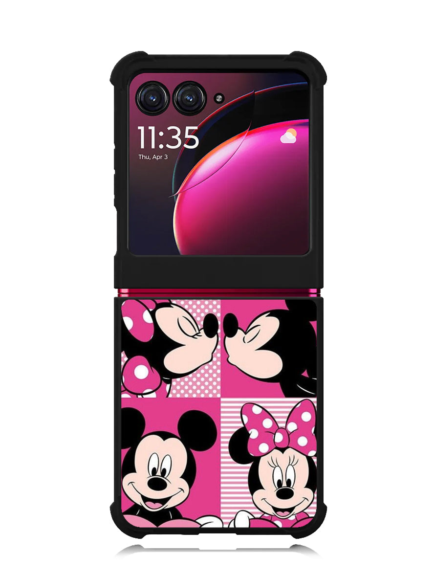 Minnie Mickey Couple Motorola Moto Razr Plus 2023 , Moto Razr+ 2023 Case