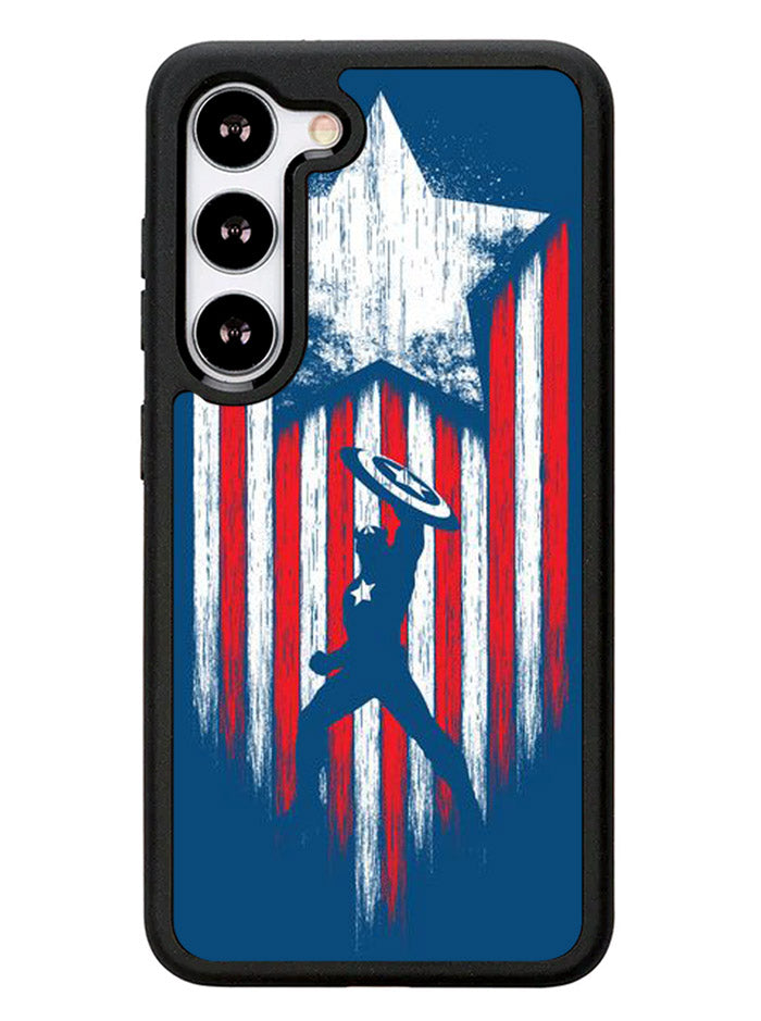 Captain America Blue Samsung Galaxy S23 Plus 5G / Samsung Galaxy S23+ 5G Case