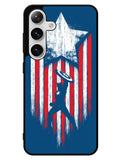 Captain America Blue Samsung Galaxy S25 5G Case
