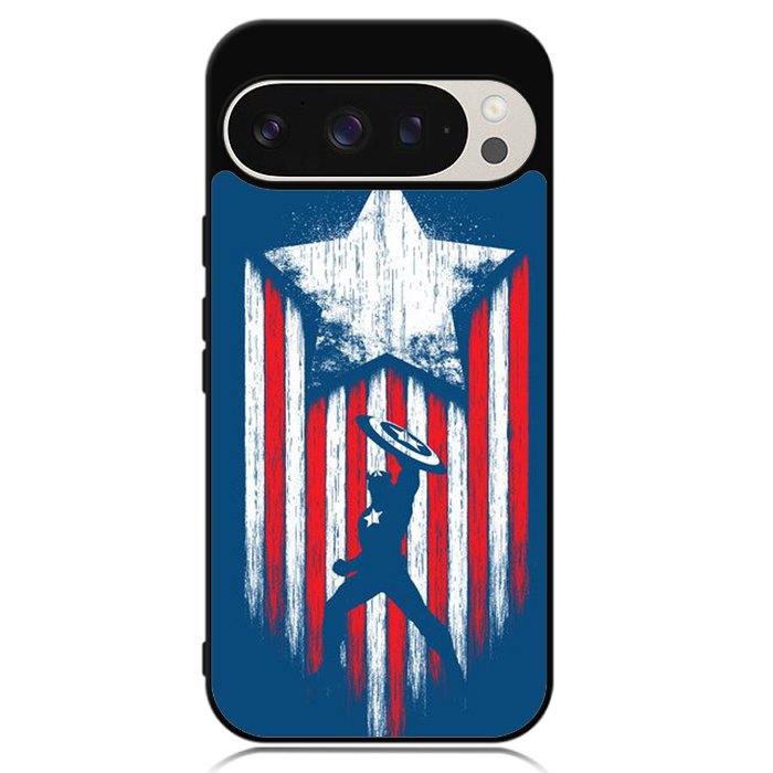 Captain America Blue Google Pixel 9 Pro XL Case