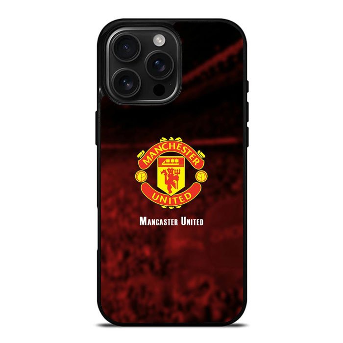 Man Utd iPhone 16 Pro Max Case DC1078