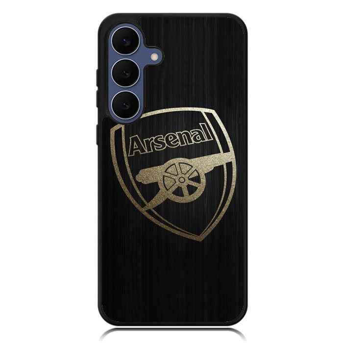 Arsenal Logo Gold Samsung Galaxy S24 FE Case DC0094