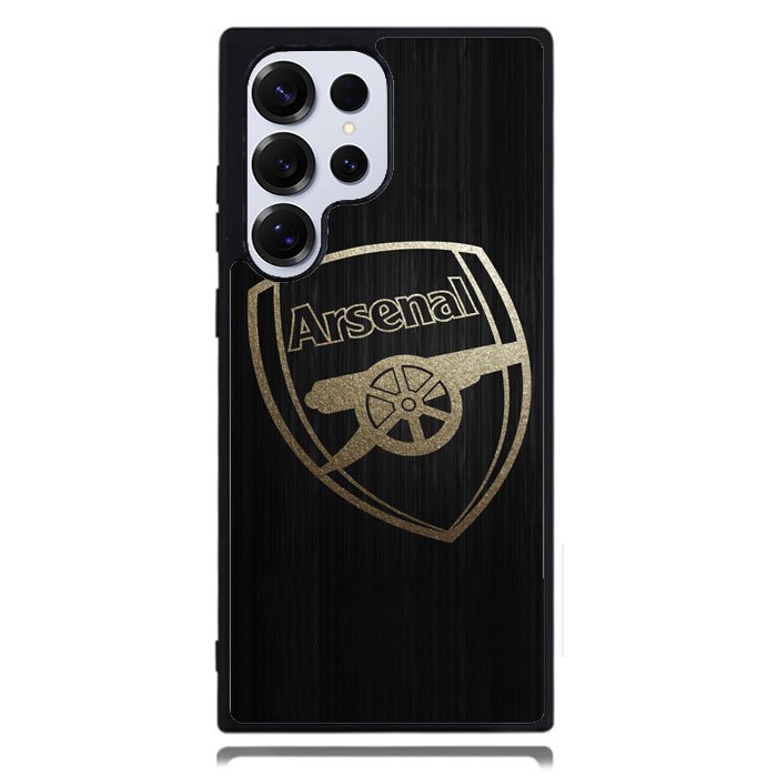 Arsenal Logo Gold Samsung Galaxy S24 Ultra Case DC0094