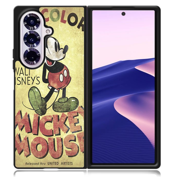 Retro Mickey Mouse Samsung Galaxy Z Fold 7 Case DC1576