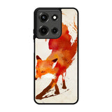 Watercolor art orange red fox animal Motorola Moto G 5G 2025 Case DC5113