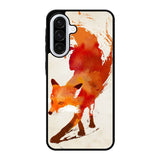Watercolor art orange red fox animal Samsung Galaxy A56 Case DC5985