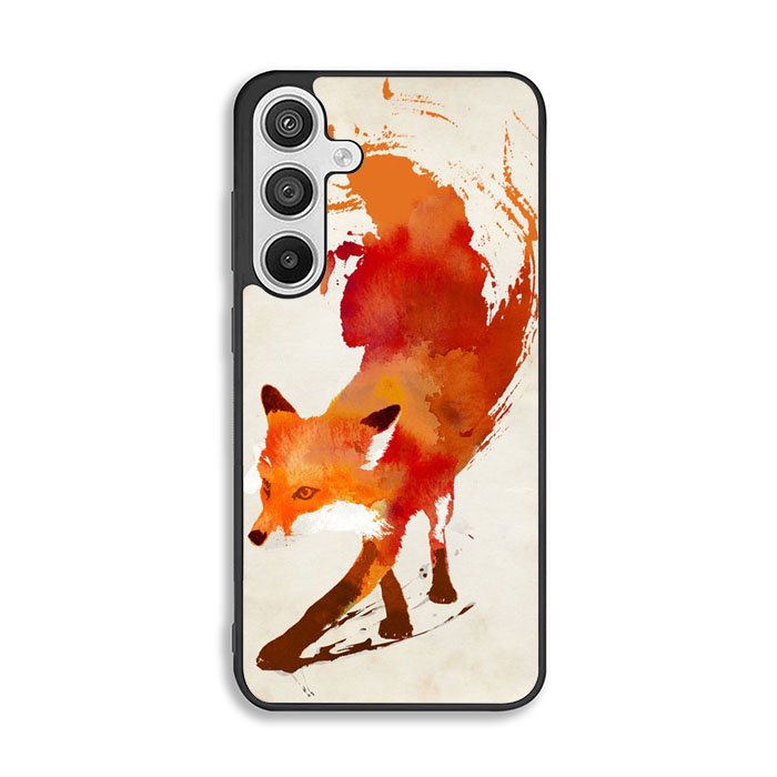 Watercolor art orange red fox animal Samsung Galaxy A26 Case DC1064