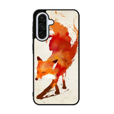 Watercolor art orange red fox animal Samsung Galaxy A36 Case DC5985