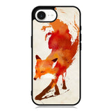 Watercolor Art Orange Red Fox Animal iPhone 16e Case DC1962