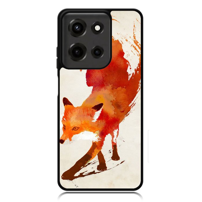 Watercolor Art Orange Red Fox Animal Motorola Moto G Power 5G 2025 DC1962