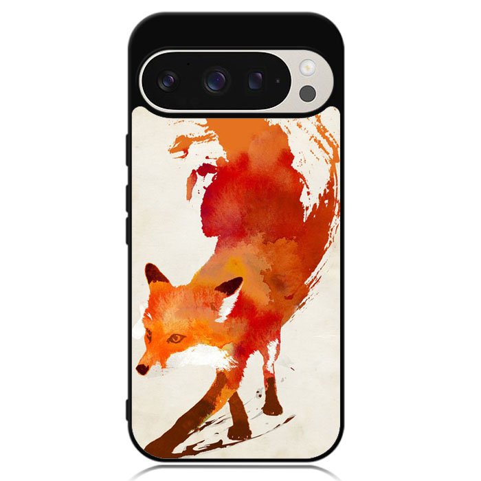 Watercolor Art Orange Red Fox Animal Google Pixel 9 | Google Pixel 9 Pro Case DC1962