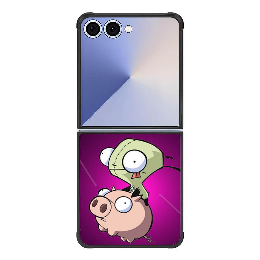 Invader Zim Gir Piggy Samsung Galaxy Z Flip 7 5G Case