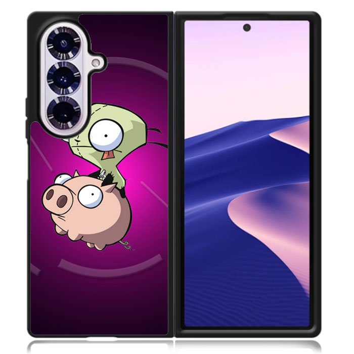 Invader Zim Gir Piggy Samsung Galaxy Z Fold 7 Case DC0878