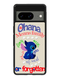 Stitch Disney Ohana Means Family Google Pixel 8 Case