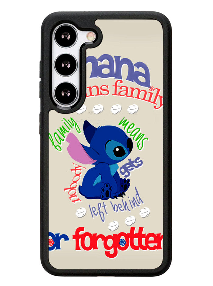 Stitch Disney Ohana Means Family Samsung Galaxy S23 5G Case
