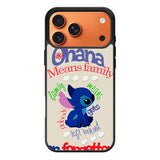 Stitch Disney Ohana Means Family iPhone 18 Pro Case