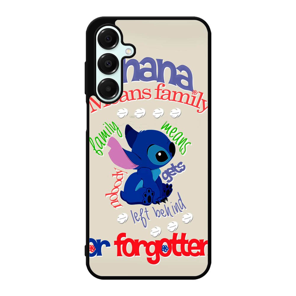 Stitch Disney Ohana Means Family Samsung Galaxy A16 Case DC0183