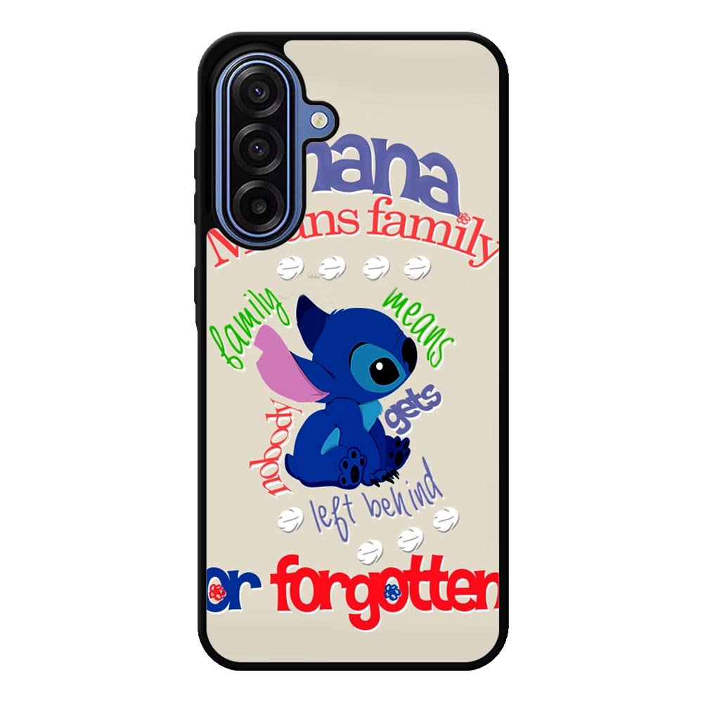 Stitch Disney Ohana Means Family Samsung Galaxy A17 Case