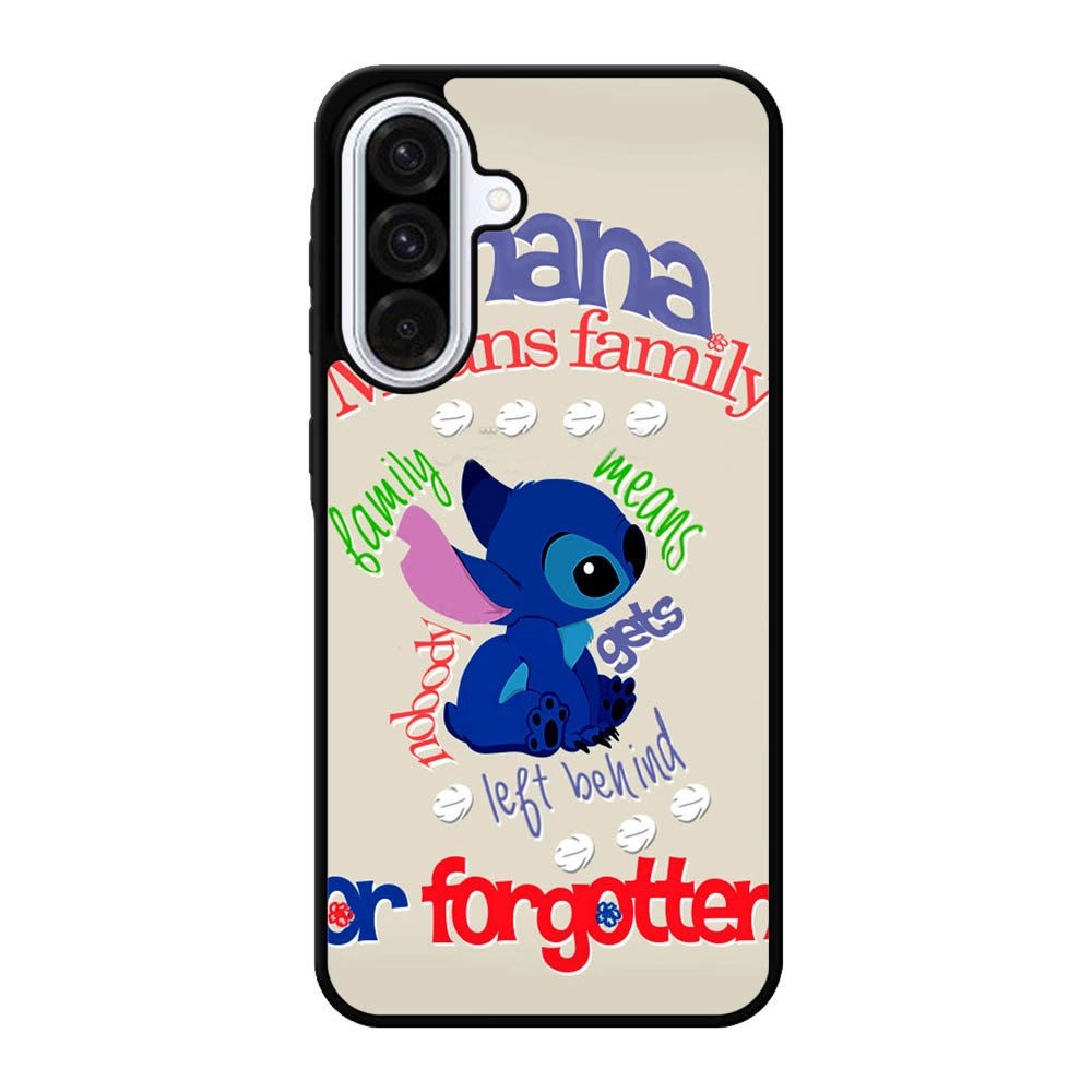 Stitch Disney Ohana Means Family Samsung Galaxy A56 Case DC4076