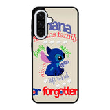 Stitch Disney Ohana Means Family Samsung Galaxy A56 Case DC4076