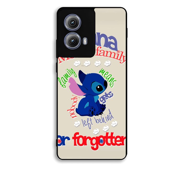 Stitch Disney Ohana Means Family Motorola Moto Edge 2024 Case DC0183