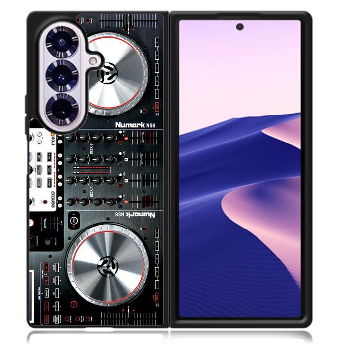 Digital Mixer Dj Turntable Electronic Music Case Samsung Galaxy Z Fold 7 Case DC0517