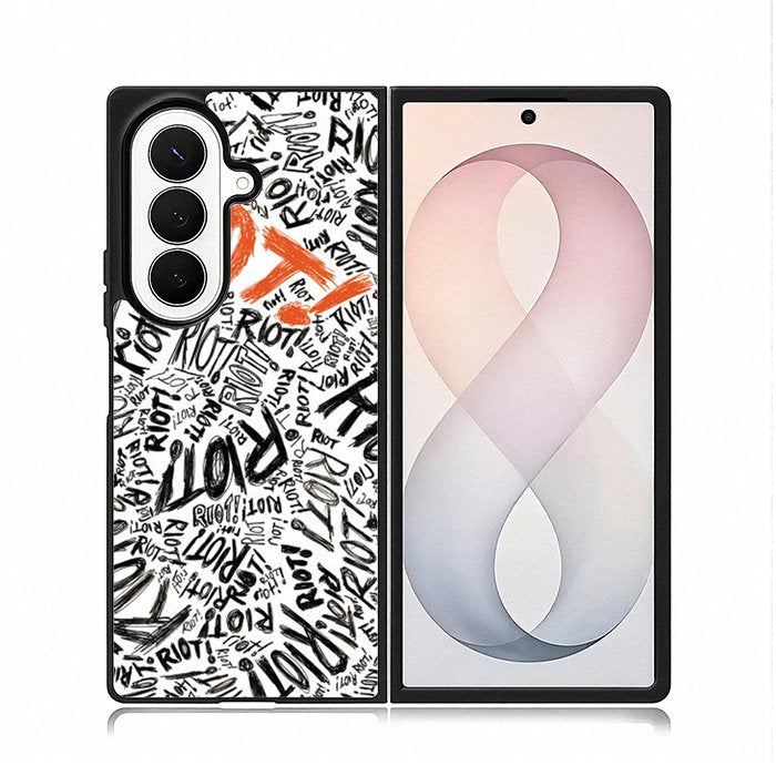Paramore Riot Quote Art Case Samsung Galaxy Z Fold 8 Ultra Case DC1379