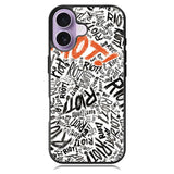 Paramore Riot Quote Art Case iPhone 16 Case DC1379
