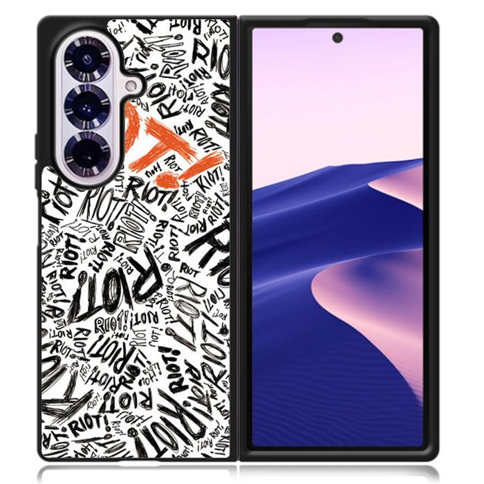 Paramore Riot Quote Art Case Samsung Galaxy Z Fold 7 Case DC1379