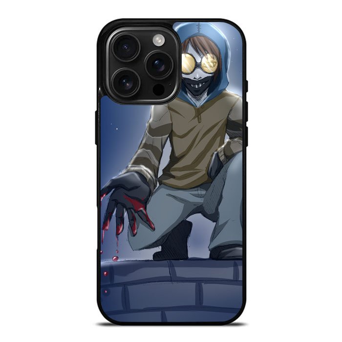 Creepypasta Ticci Toby Case iPhone 16 Pro Max Case DC0396