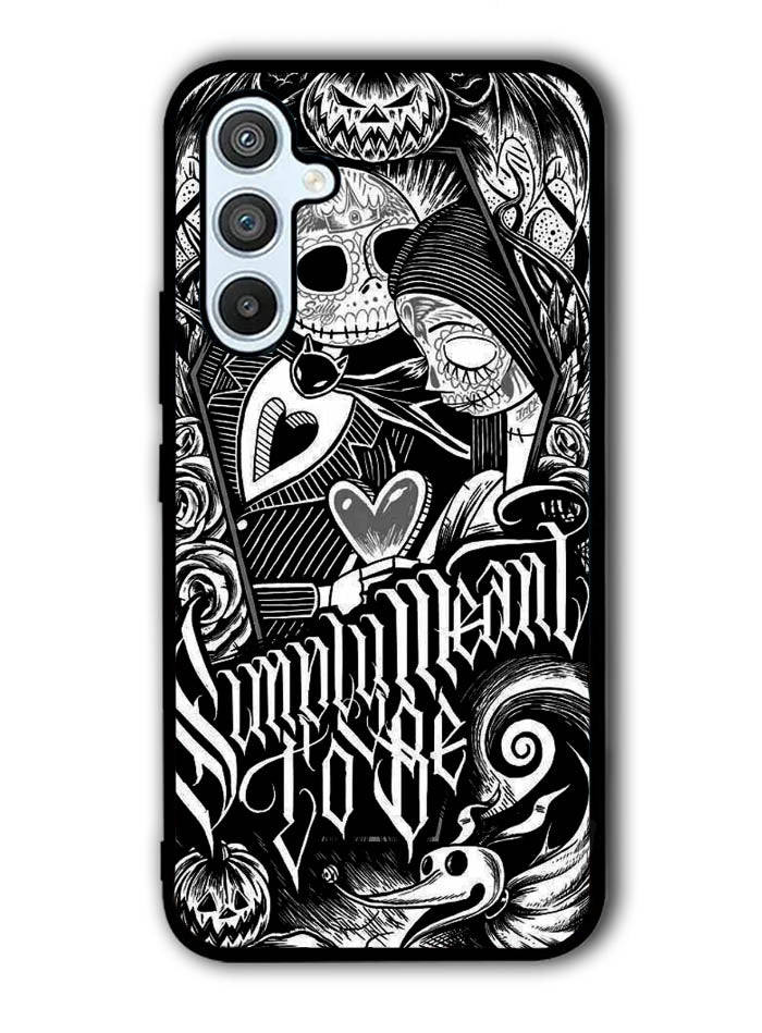 Jack And Sally Muertitos The Nightmare Before Christmas Samsung Galaxy A54 5G Case