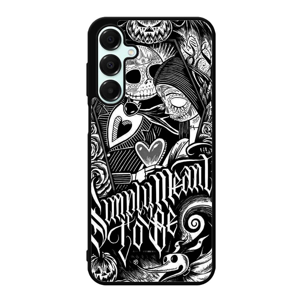 Jack And Sally Muertitos The Nightmare Before Christmas Samsung Galaxy A16 Case DC7037