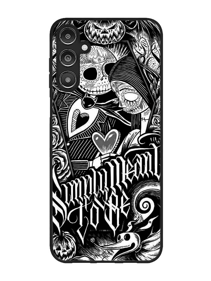 Jack And Sally Muertitos The Nightmare Before Christmas Samsung Galaxy A14 5G Case