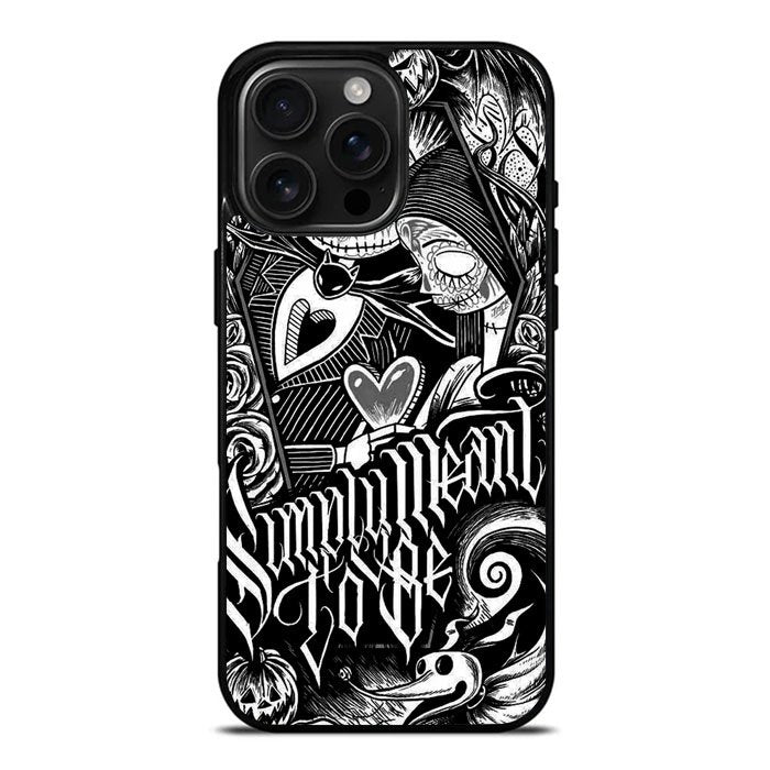 Jack And Sally Muertitos The Nightmare Before Christmas iPhone 16 Pro Max Case DC0893