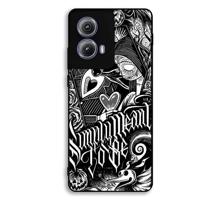 Jack And Sally Muertitos The Nightmare Before Christmas Motorola Moto Edge 2024 Case DC2529