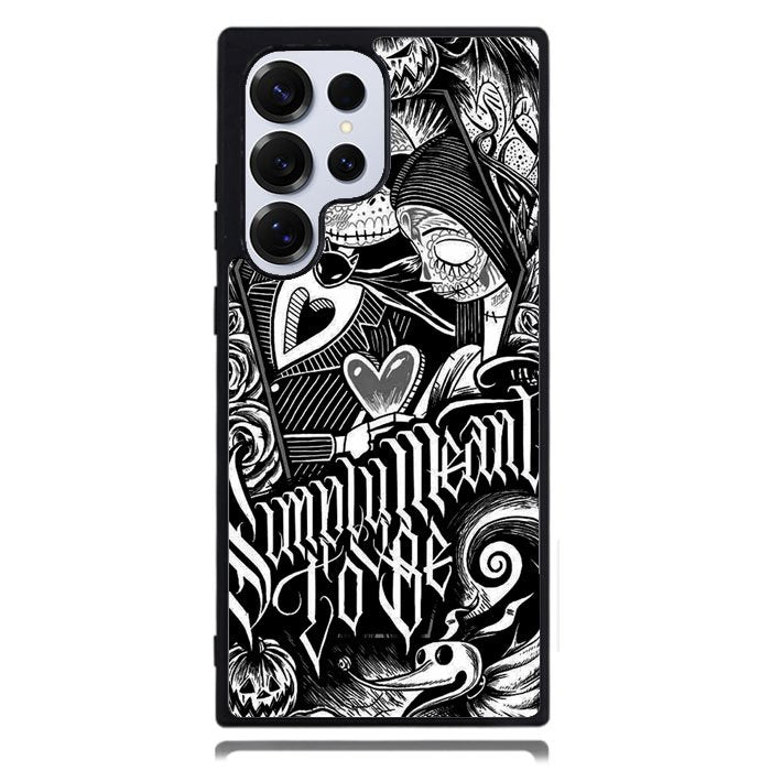 Jack And Sally Muertitos The Nightmare Before Christmas Samsung Galaxy S24 Ultra Case DC0893