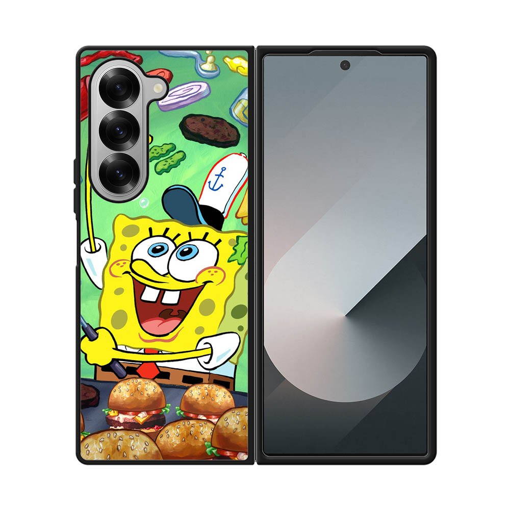 Spongebob Squarepants Krabby Patty Samsung Galaxy Z Fold 7 5G Case