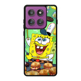 Spongebob Squarepants Krabby Patty Motorola Moto Edge 60 Pro Case