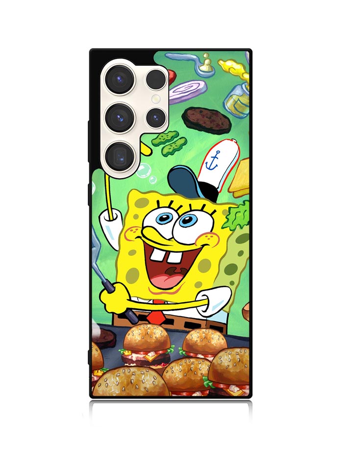 Spongebob Squarepants Krabby Patty Samsung Galaxy S25 Ultra 5G Case