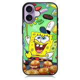 Spongebob Squarepants Krabby Patty iPhone 16 Plus Case DC1723