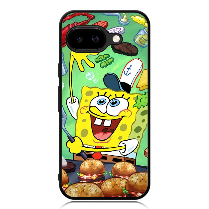 Spongebob Squarepants Krabby Patty Google Pixel 9A Case DC1723