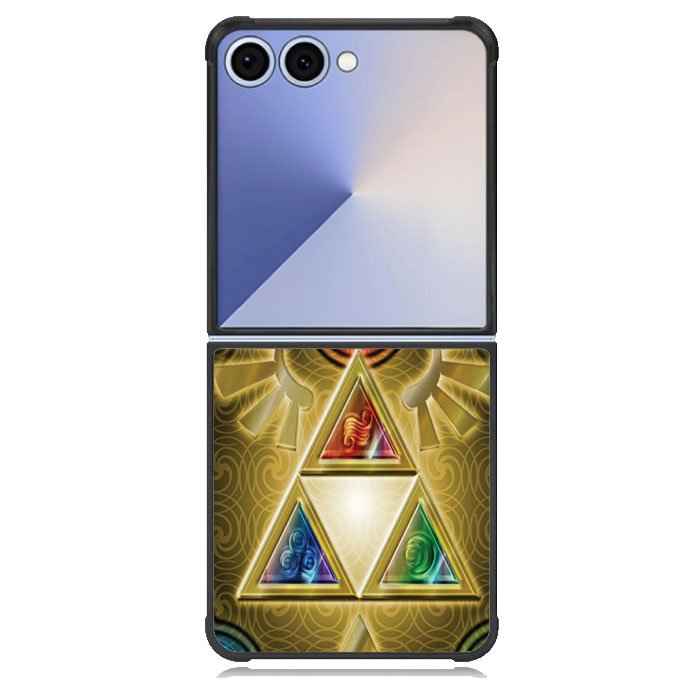 Zelda Triforce Element Case Samsung Galaxy Z Flip 7 Case DC2001