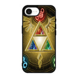 Zelda Triforce Element Case iPhone 17e Case DC2001