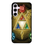 Zelda Triforce Element Case Samsung Galaxy A35 5G Case DC2001