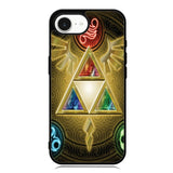 Zelda Triforce Element Case iPhone 16e Case DC2001