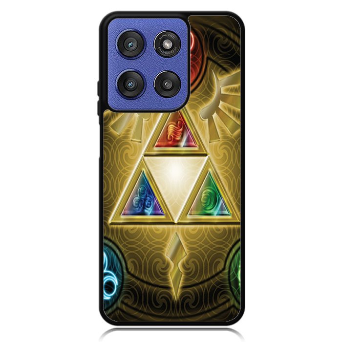Zelda Triforce Element Case Motorola Moto G Stylus 5G 2025 DC2001