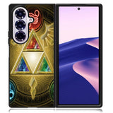 Zelda Triforce Element Case Samsung Galaxy Z Fold 7 Case DC2001
