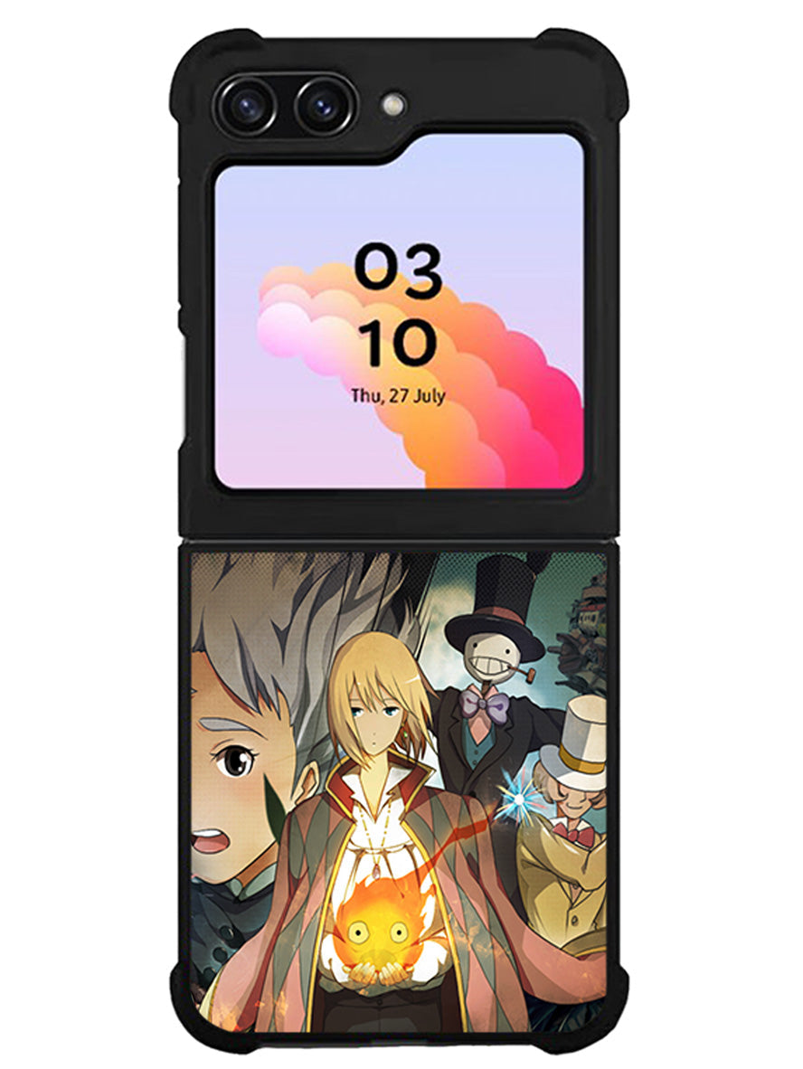 Studio Ghibli HowlS Moving Castle Samsung Galaxy Z Flip 5 5G 2023 Case