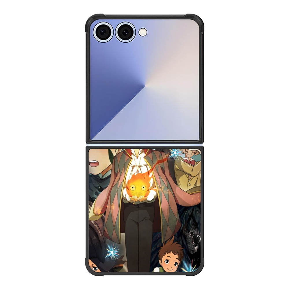 Studio Ghibli HowlS Moving Castle Samsung Galaxy Z Flip 7 5G Case