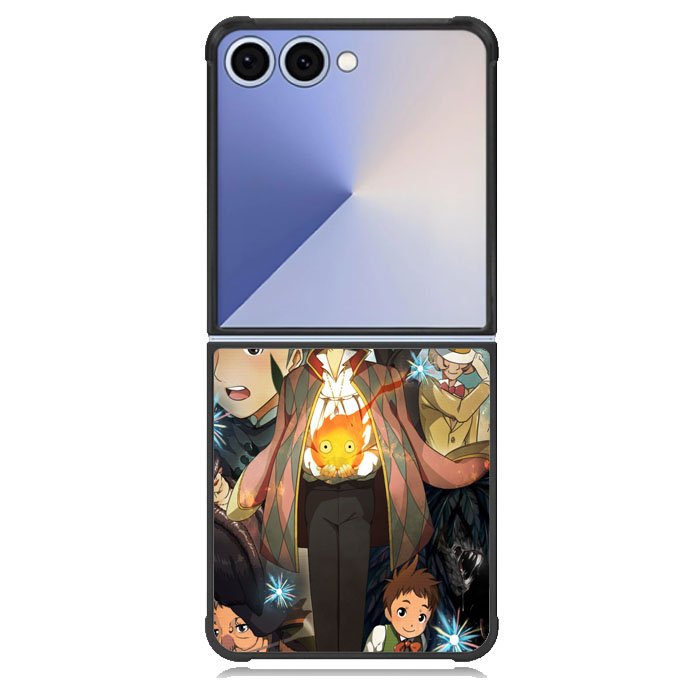 Studio Ghibli Howls Moving Castle Samsung Galaxy Z Flip 7 Case DC1788